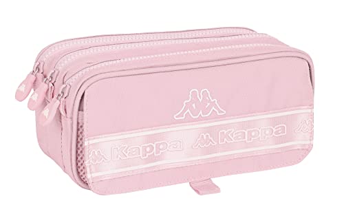 Safta Kappa - Astuccio Triplo Big, Astuccio Per Bambini, Ideale Per Bambini In Età Scolare, Comodo E Versatile, Qualità E Resistenza, 21,5 X 8 X 10 Cm