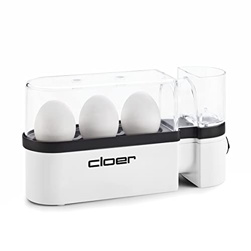 Cloer Elektrogeräte Gmbh Cloer 6021 Cuoci 3 Uova, Plus X Award, Colore: Bianco, Nero, Ciano, Magenta, Giallo