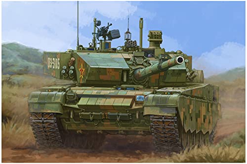 Hobbyboss Hbb84518 Kit Modello In Scala Mbt 1:35-Pla Ztz-99A, Colore Modellato