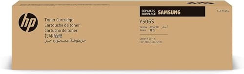 Samsung Clt-Y506S, Su524A, Cartuccia Toner, Da 1.500 Pagine, Compatibile Con Le Stampanti Samsung Laserjet Color Clp-680Nd, Clp-680Dw, Clx-6260Nd, Clx