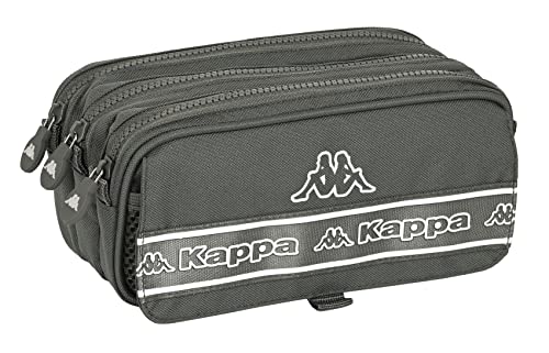 Safta Kappa - Astuccio Triplo Big, Astuccio Per Bambini, Ideale Per Bambini In Età Scolare, Comodo E Versatile, Qualità E Resistenza, 21,5 X 8 X 10 Cm