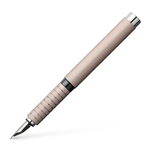 Faber-Castell 148420 - Penna Stilografica Essentio, Misura Media, Colore: Rosa