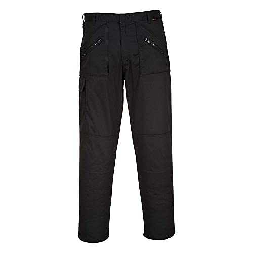 Portwest Action Trousers, Colorblack S Talla 8