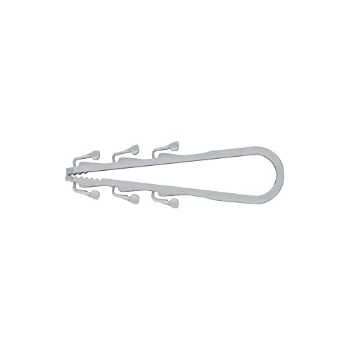 Fisher 58156 * 100 - Gancio In Plastica Per Cavo 8-28 Mm (100 Pezzi)