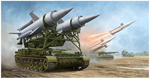 Trumpeter Soviet 2K11A Tel W/9M8M Missile Krug-A (Sa-4 Ganef)