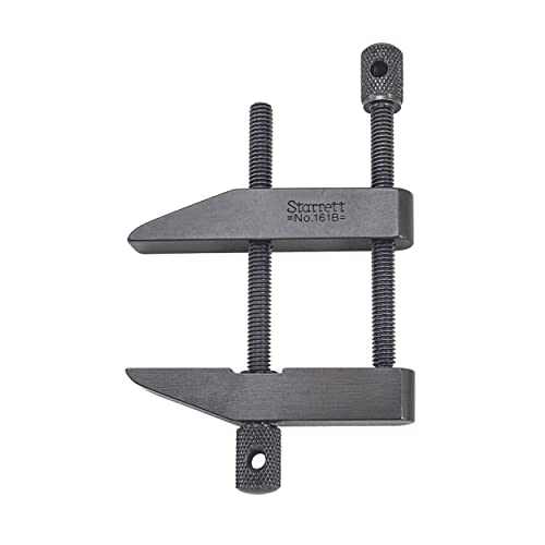 Starrett 161B Toolmakers Parallel Clamp, 3/10,2 Cm Capacity, 21/81,3 Cm Profondità Gola