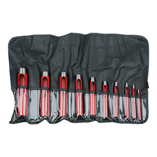 Ks Tools 129.2112 Serie Di Fustelle Tonde, 10 Pz: