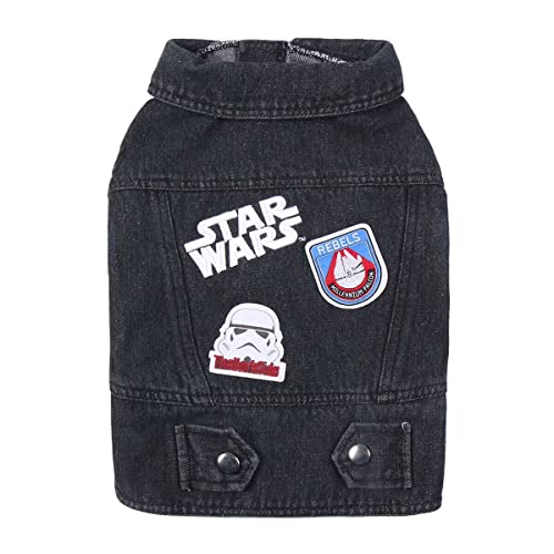 Cerdá Lifes Little Moments - Per Animali Domestici Fan | Giacca In Denim Star Wars - Licenza Ufficiale Di Star Wars®