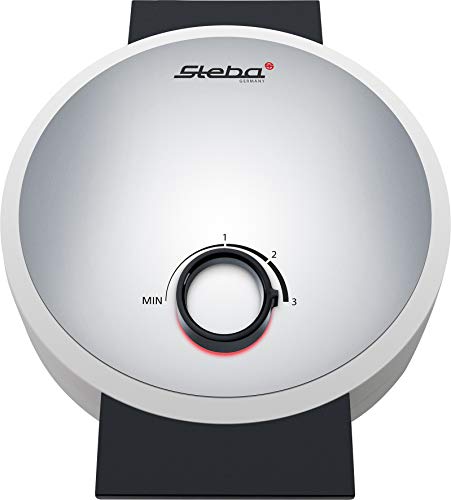Steba We 16 Piastra Per Waffle, 1000 W, Argento