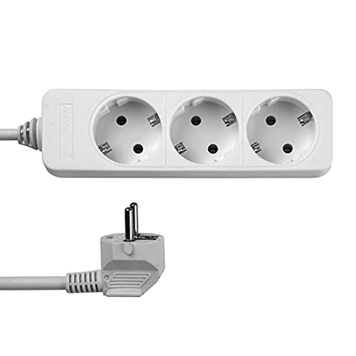 Multipresa Rev Socket Line 3 Prese 3,0 M Bianco [512246555]