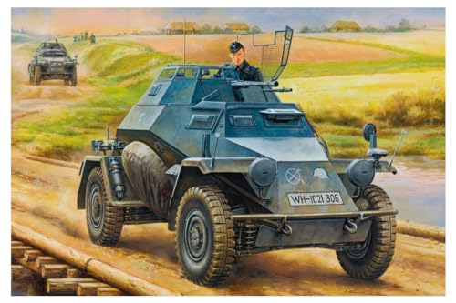 Hobby Boss 80149 - Modellino Di Carro Armato Tedesco Leggero (2 Cm), Versione Media