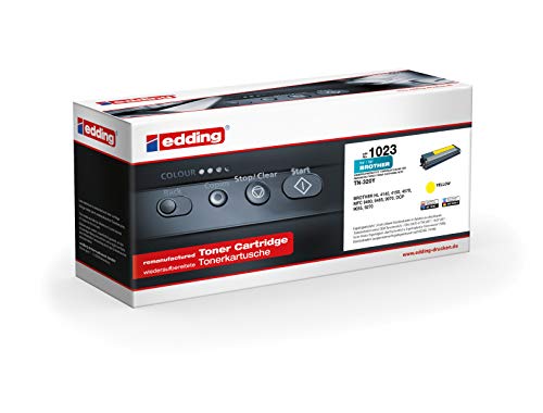 Edding Toner Edd 1023 Sostituito Brother Tn-320Y – Giallo – 1.500 Pagine
