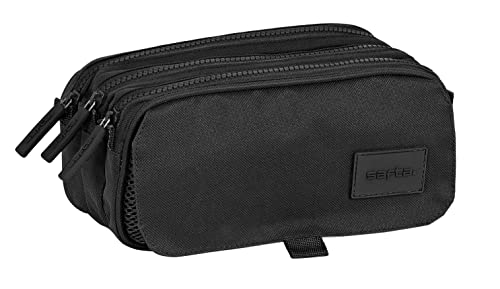 Safta - Astuccio Triple Big, Astuccio Per Bambini, Ideale Per Bambini In Età Scolare, Comodo E Versatile, Qualità E Resistenza, 21,5 X 8 X 10 Cm, Colo