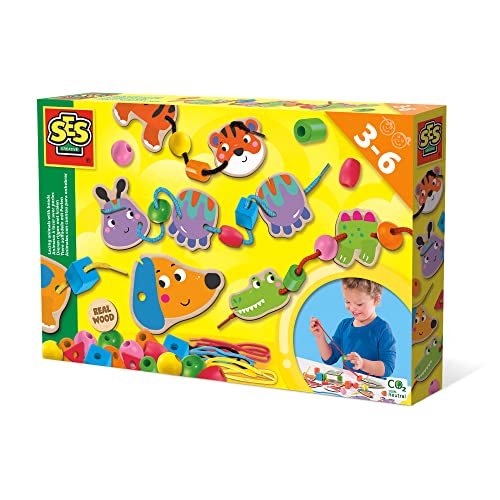 Ses Creative- Allacciare Animali Con Perline, Youth Large / 11-13, 14800