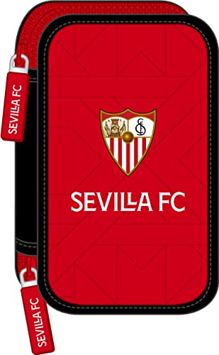 Plumier Doble Pqño 28 Pcs Sevilla Fc
