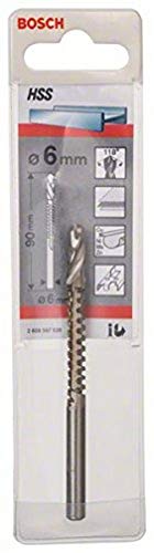 Bosch Home And Garden 2608597528 - Broca Fresadora Para Metal Hss: 6 X90 X6