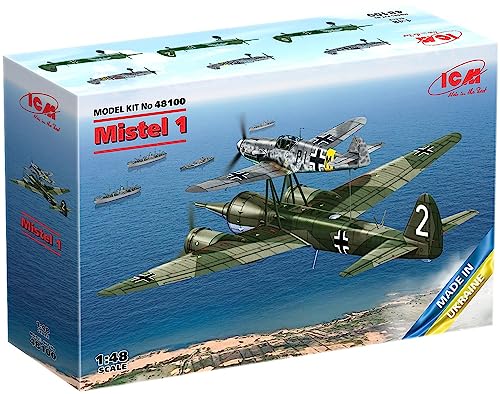 Icm 1:48 - Mistel 1, Aereo Composito Tedesco Della Seconda Guerra Mondiale