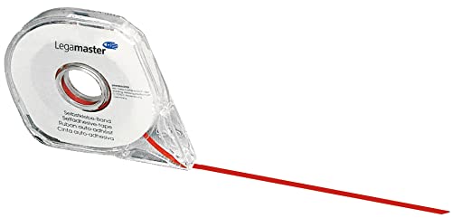 Legamaster 7-433202 Nastro Adesivo Divisore Per Planner 2,5 Mm X 16 M Rosso
