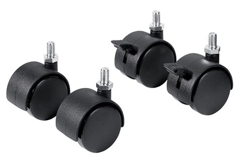 Franken Castors Pro Legs (Confezione Da 4)