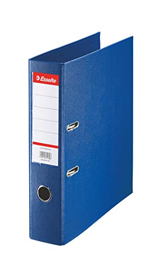 Esselte Raccoglitore A Leva, Per L'Archiviazione, Copertina In Plastica, A4 Dos 7,5 Cm Blu