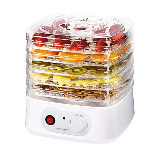 Esperanza Ekd004 Food Dehydrator Transparent White 250 W