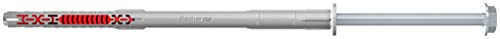 Fischer Tasselli Prolungati Duoxpand Fus 10X200 Con Vite A Testa Esagonale Flangiata In Acciaio Zincato, 50 Pz, 562173