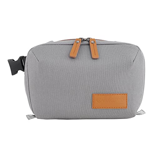 Vanguard Veo City Cb 24Gy - Borsa Fotografica Per Fotocamera Compatta Cross Body, Grigio, Grigio, Zaini Giornalieri