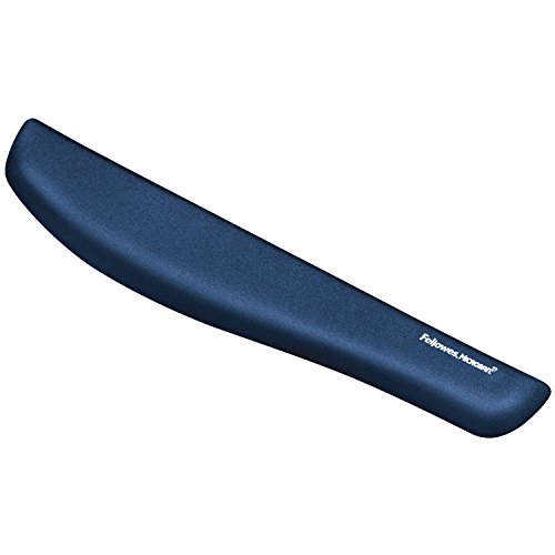 Fellowes 9287402 Poggiapolsi Plustouch, Blu