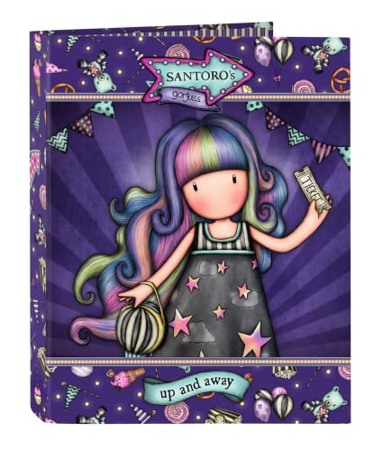 Safta -Cartella Folio 4 Ani.Mistas Gorjuss Fairground Up And Away 26,5X33X4Cm, Multicolore (522219067)