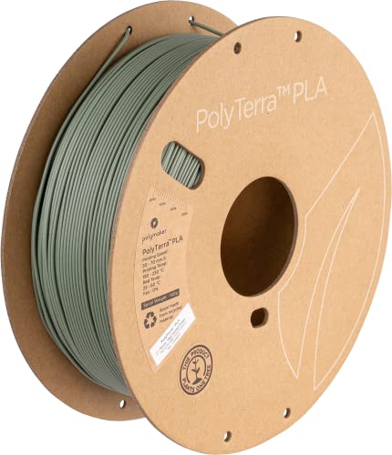 Polymaker Polyterra Pla Muted Series - 1.75Mm - 1Kg - Verde