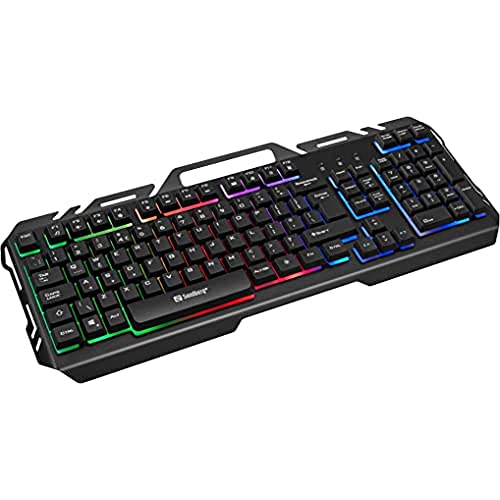 Sandberg Ironstorm Keyboard Uk Tastiera Usb Qwerty Inglese Uk Nero