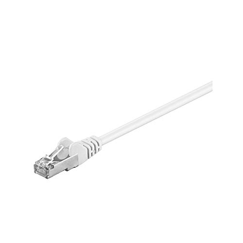 Goobay 93499 Cat 5E Cavo Patch Di Rete F/Utp, Bianco, 50M Lunghezza