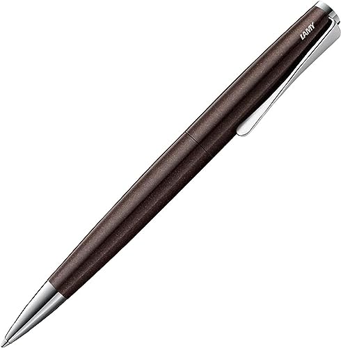 Lamy Studio 269 - Penna A Sfera Senza Tempo, In Acciaio Inox E Clip A Forma Di Elica, Larghezza Punto M