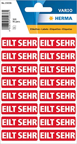 Herma Eilt Molto Textetiketten