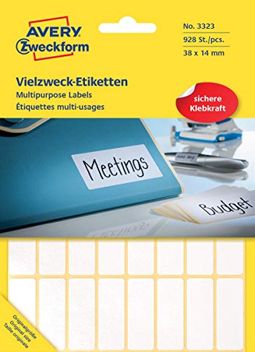 Avery Multipurpose Labels, White 38 X 14