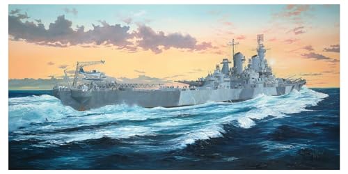 Hobby Boss 86517 1/350 Uss Iowa Bb-61 - Kit Modellino, Multicolore