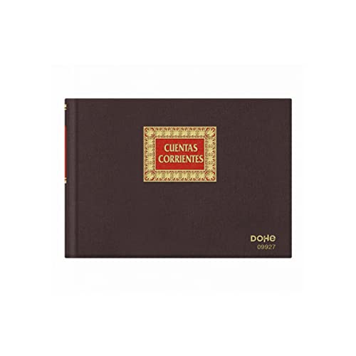 Dohe 9927 – Libro Di Contabilità, Conti, Quarto Orizzontale