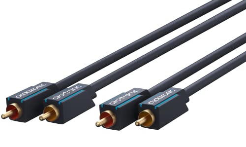 Clicktronic 70383 Cavo Audio Stereo, 10 M Lunghezza Del Cavo