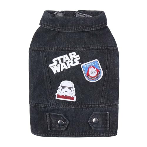 Cerdá Lifes Little Moments - Per Animali Domestici Fan | Giacca In Denim Star Wars - Licenza Ufficiale Di Star Wars®