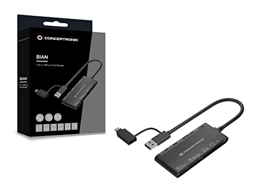 Conceptronic 7-In-1 Usb 3.0 Card Reader Usb-A/C Bian03B