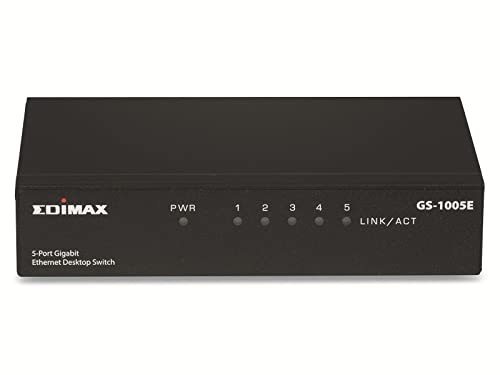 Edimax Gs-1005E - Switch Desktop Gigabit A 5 Porte