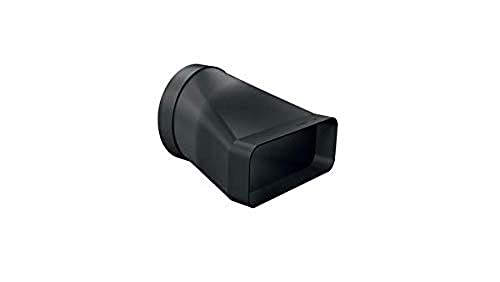 Neff Z861Si0 - Accessorio Per Installazione Cappe Aspiranti, Rotondo, Piatto, Diametro 150 Mm, Colore: Nero