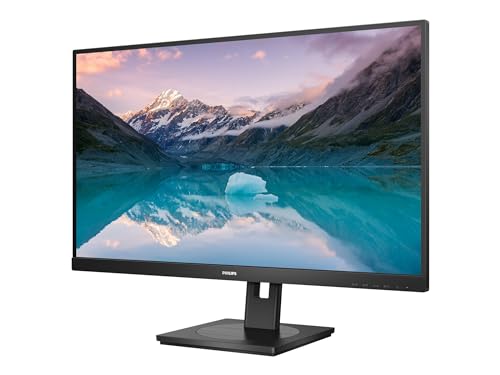 Philips 275S9Jml - Monitor Qhd Da 27 Pollici, Va, 4 Ms, 75 Hz, Regolabile In Altezza, Altoparlanti, Hub Usb, Senza Sfarfallio, Modalità Lowblue (2560