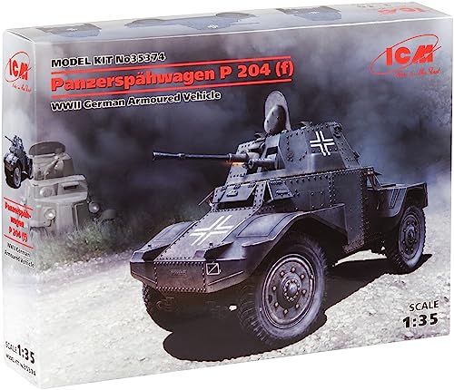 Icm 1/35 Panzer 035374 Ii Direct-Action Ricognizione Veicolo P204 Plastic Model Kit
