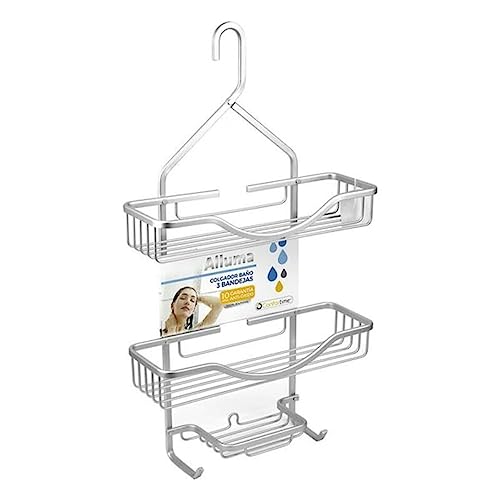 Confortime Scaffalatura, Alluminio, Multicolore, 356 X 12 X 635 Cm