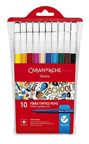 Caran D'Ache 285-810 - Confezione Da 10 Pennarelli