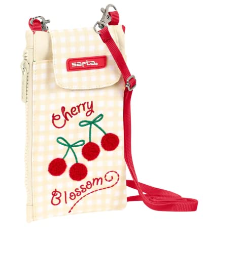 Safta- Portamovil Cherry 10 X 19 Cm, Multicolore, 842228695