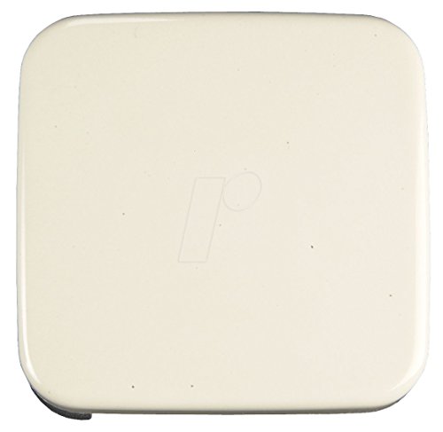 Busch-Jaeger 2506-212 Piastra Di Copertura Per Interruttore Elettrico, Ral1013 (Oyster Bianco),1Pz