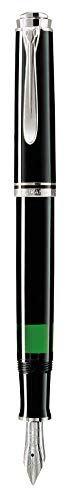 Pelikan M405 Penna Stilografica Souveraen 405 Pennino B In Oro Bianco, In Confezione Regalo