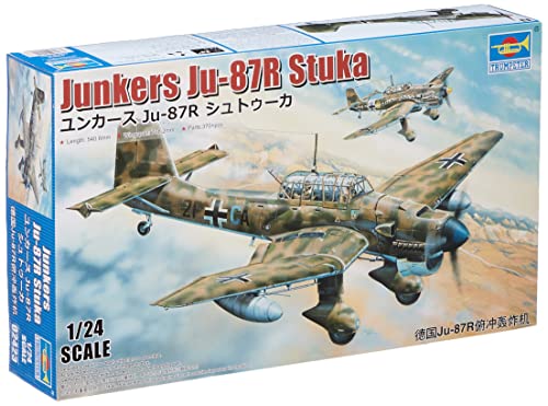 Trumpeter 02423 - Junkers Ju-87R Stuka - Scala 1/24 - Plastica Modello Kit - Modello Da Assemblare
